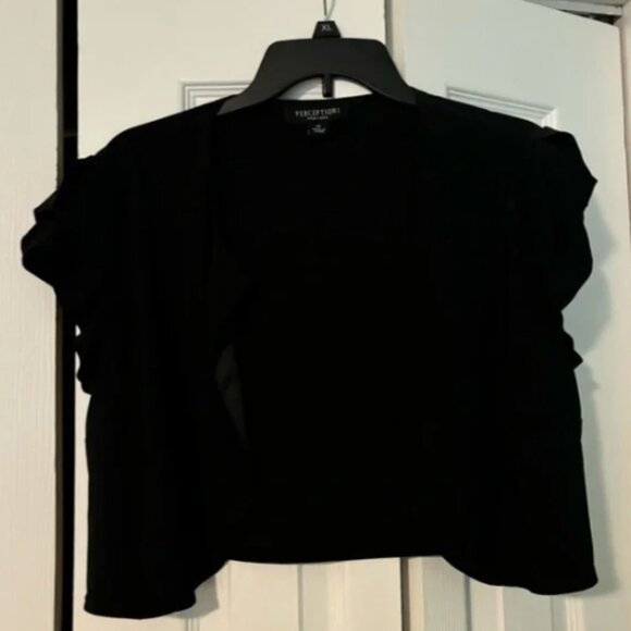 Studio by London Times Floral Dress with black Bolero Jacket - Picture 4 of 4